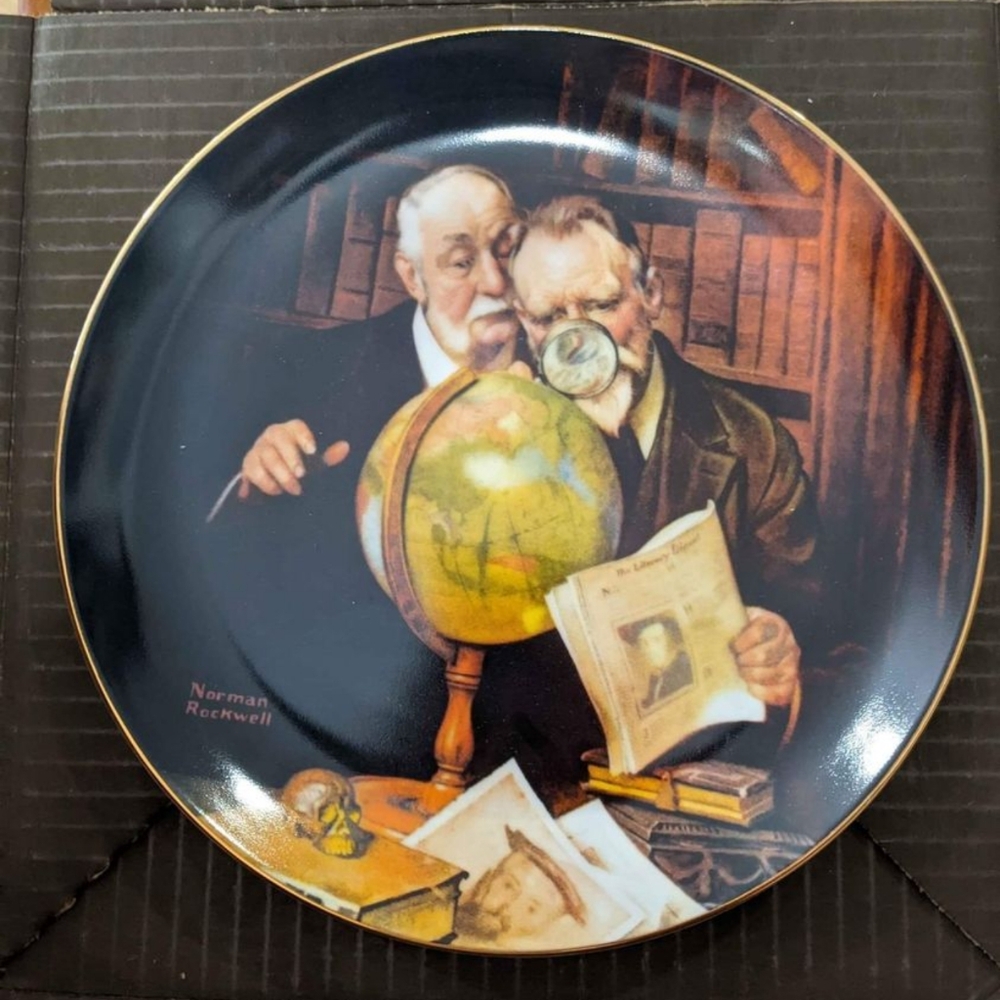 Knowles fine china plate